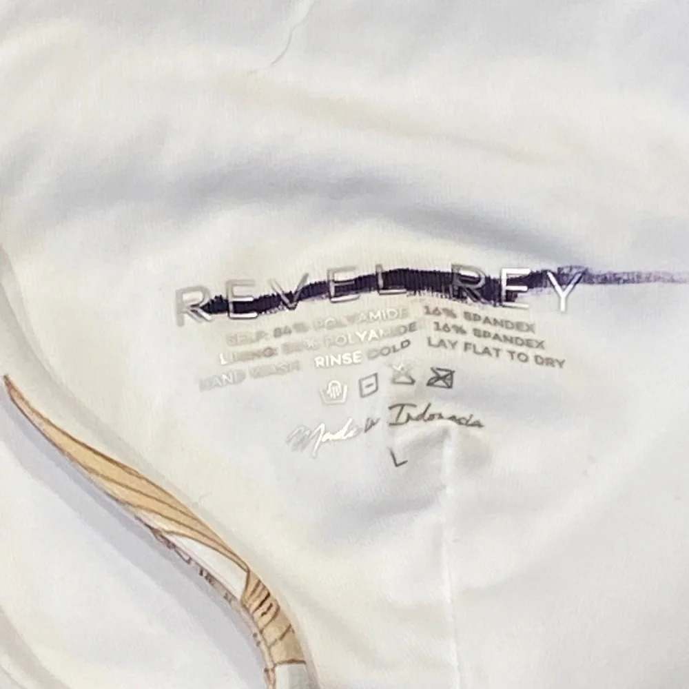 New! Revel Rey White Lily Alice bikini set 14410 - Picture 14 of 16